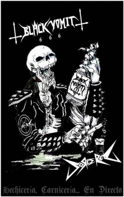 Black Vomit 666 : Hechicería, Carnicería ... en Directo